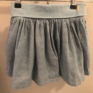 Petit Bateau eyelet skirt